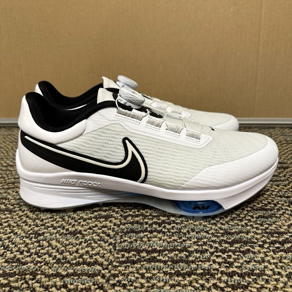 Nike Air Zoom Infinity Tour Next% Boa White/Blue Golf Mens 9.5 Wide DJ5590-103